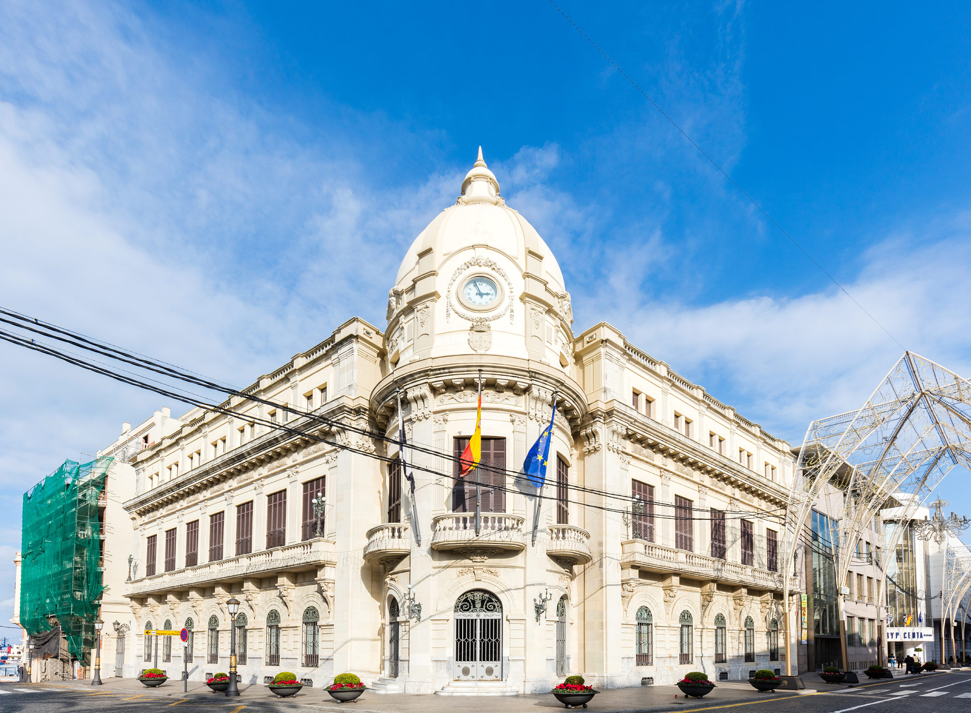 Town hall, Ceuta (Photo: Diego Delso, delso.photo, License CC-BY-SA)